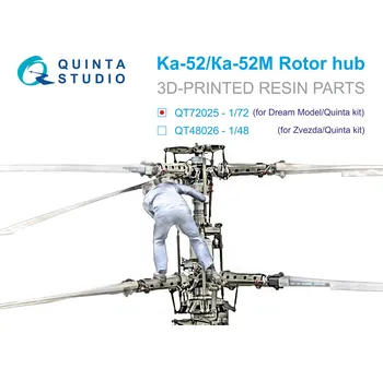 Plastikový model 1/72 Ka-52 Rotor Hub (DREAM M./QNT)