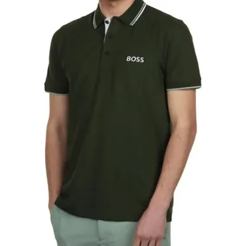 Pánská košile Polokošile Boss Paddy Pro Open Green, 3XL i476_99725150