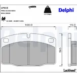 Sada brzdových destiček, kotoučová brzda DELPHI LP415