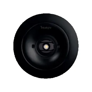 Průmyslové svítidlo LED nouzové svítidlo Starlet Spot Round 6W SCH 250 M 3H AT, černé, vestavné