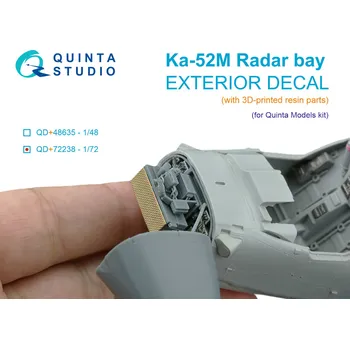 Plastikový model 1/72 Ka-52M radar bay (QNT)