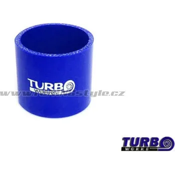 Zapalovací a žhavicí svíčka Silikonová hadicová spojka TurboWorks Blue 89mm 8cm