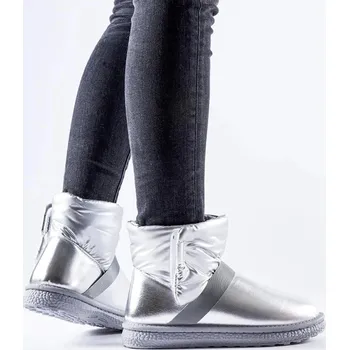 Dámská zimní obuv Sněhule Delaune se zateplením a stříbrnou podrážkou, 37 i240_205817_2:37