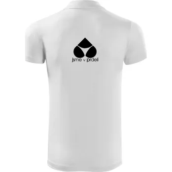 Pánská košile Jsme v prdeli - Polokošile Victory sportovní (dresovina) - 3XL ( Bílá )