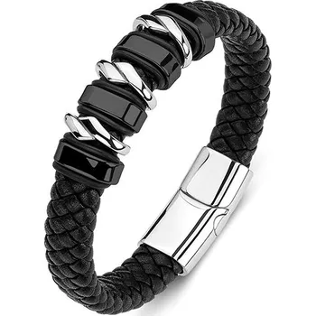 Náramek Predator Q1 Lapis – pánské náramky, černá