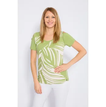 Pánské tričko Tričko krátký rukáv HASKANA zelená M