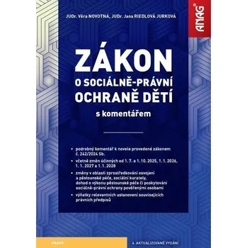 Zákon o sociálně-právní ochraně dětí s komentářem 2025 - Novotná Věra