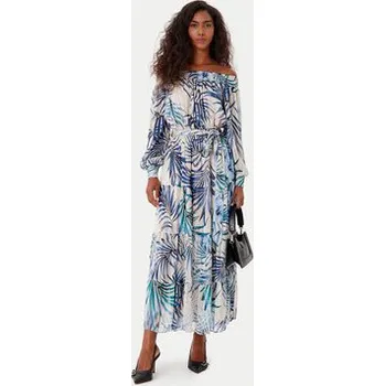 Dámská móda Guess Letní šaty W5GT16 WH9Z2 Modrá Regular Fit XL