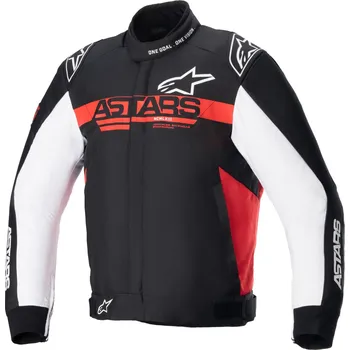Moto bunda bunda MONZA SPORT, ALPINESTARS (černá/červená/bílá) 2026