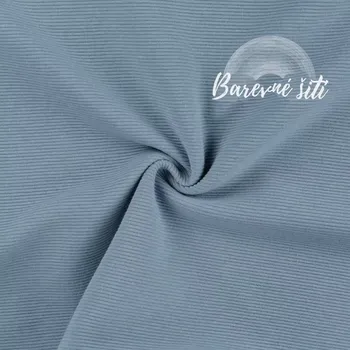 Ottoman Baby Blue (E) (Bavlněný ottoman)