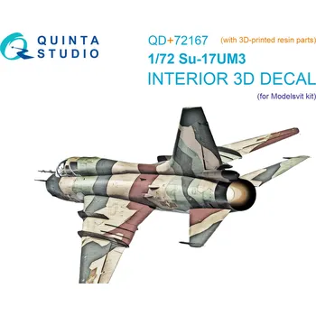 Plastikový model 1/72 Su-17UM3 3D-Print&col.Interior (MSVIT)