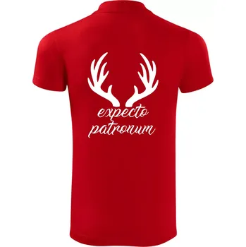 Pánská košile Harry - Expecto patronum - Polokošile Victory sportovní (dresovina) - 2XL ( Červená )