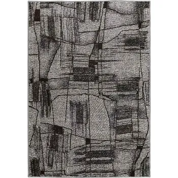 Koberec Vopi Kusový koberec Rave 24181 160 šedý (Varianta: 80 x 150 cm)