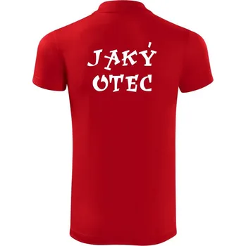 Pánská košile Jaký otec, takový syn - Polokošile Victory sportovní (dresovina) - 3XL ( Červená )