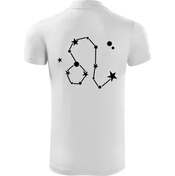 Pánská košile Souhvězdí - Leo - Lev - Polokošile Victory sportovní (dresovina) - 3XL ( Bílá )