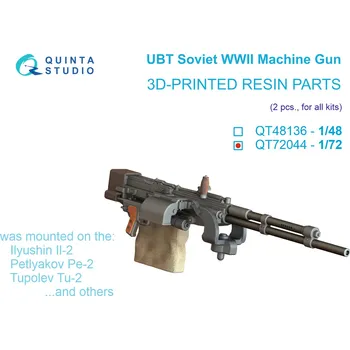 Plastikový model 1/72 UBT Machine Gun (Soviet, WWII), 2 pcs.