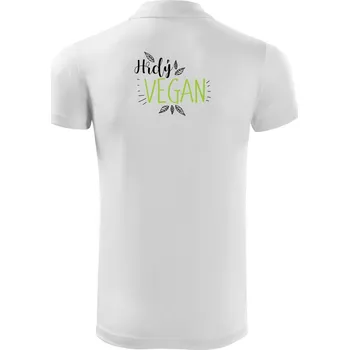 Pánská košile Hrdý vegan - Polokošile Victory sportovní (dresovina) - S ( Bílá )