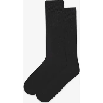 Pánské ponožky Pánské vnitřní froté ponožky černé - pohodlí a teplo, černá 45/47 i170_U93011999030G95