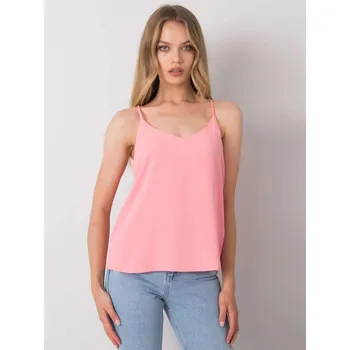 Dámský top bez ramínek světle růžový, S i523_2016102966821