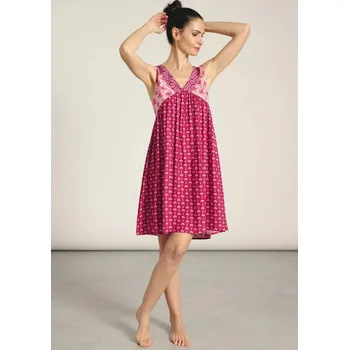 Dámské šaty Dámské plážové šaty Muydemi- fuxia, fuxia S i321_122631-477517