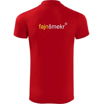 Pánská košile fajnšmekr - Polokošile Victory sportovní (dresovina) - M ( Červená )