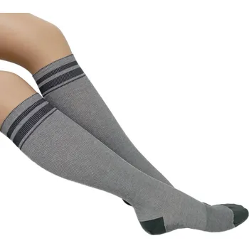 Dámské ponožky VFstyle Dámské podkolenky Valentina šedé Velikost: 38 - 41