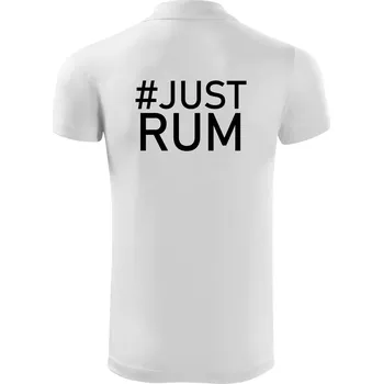 Pánská košile Just rum - Polokošile Victory sportovní (dresovina) - 2XL ( Bílá )