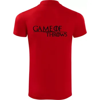 Pánská košile Judo Game of throws - Polokošile Victory sportovní (dresovina) - L ( Červená )