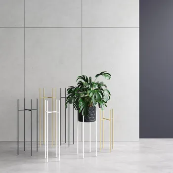 Stojan na květiny loftyourdesign Stojan na květináč Cholet L Barva: Bílá