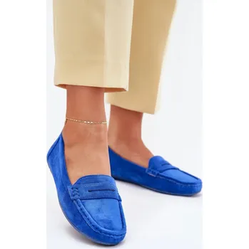 Dámské mokasíny Dámské mokasíny z ekosuede s páskem – Step in style, 38 i240_214329_2:38