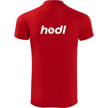 Pánská košile Hodl - Polokošile Victory sportovní (dresovina) - 3XL ( Červená )