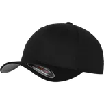 Kšiltovka Flexfit Wooly Combed Cap, Brandit, Černá/Šedá, L/XL