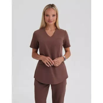 Zdravotnický oděv Zdravotnická Mikina Grace - MILKY BROWN 0