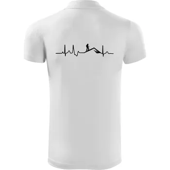 Pánská košile Skialp EKG hory - Polokošile Victory sportovní (dresovina) - 3XL ( Bílá )