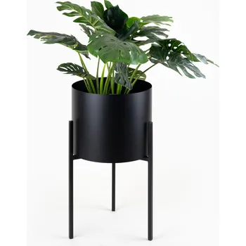 Květináč loftyourdesign Květináč Macon M Barva: Černá