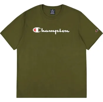Pánské tričko Champion pánské tričko SS Tee olive, S i476_66396234