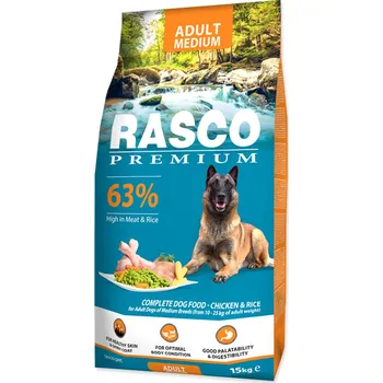 Krmivo pro psa Rasco Premium Dog Adult Medium 2x15kg