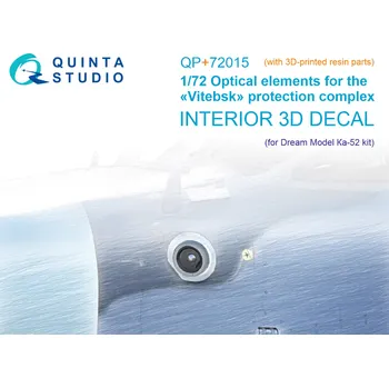Plastikový model 1/72 Ka-52 'Vitebsk' protection complex (DREAM M.)