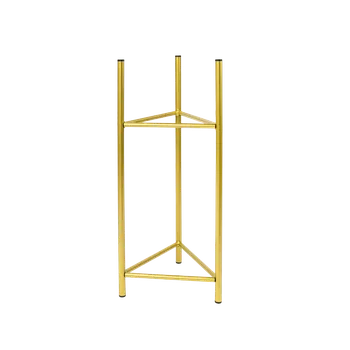 Stojan na květiny loftyourdesign Stojan na květináč Lizio L Barva: Zlatá