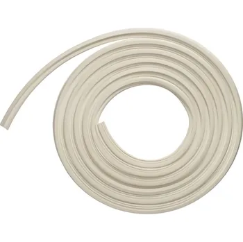 Těsnění pro ocelové rámy Dollex pro mezery do 7 mm / šířka drážky 2-4 mm / profil 013-01 / 5 m / bílá