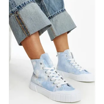 Dámské tenisky Solea Raissa modré vysoké tenisky s tkaničkami, 37 i240_207368_2:37