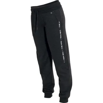 Dámské kalhoty Teplákové kalhoty dlouhé NIPOLA černý melír S