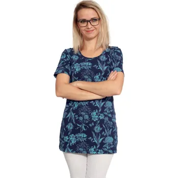 Pánské tričko Tričko krátký rukáv BELAKA tmavá modrá S