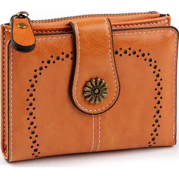 Peněženka Dámská peněženka 9x12 cm, barva 3 béžová tm.