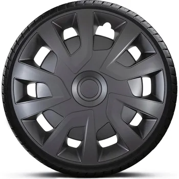 Poklice na kolo Poklice 15" BLACK pro doávky na vypouklé disky