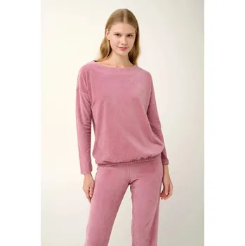 Dámská sametová souprava Vamp – růžová, pink nectar S i512_21975_272_2