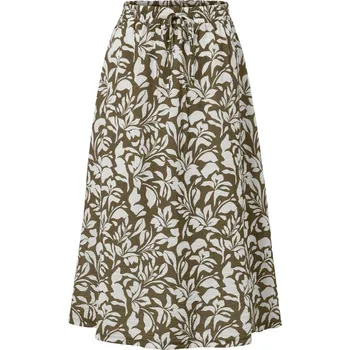 Dámská sukně 684456 - Tchibo - Midi sukně s potiskem - pro ženy - vel. 46 - barva: bílá/s potiskem
