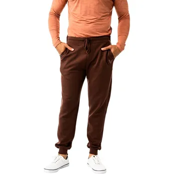 Pánské kalhoty Pánské kalhoty Bauer FLC Knit Jogger Brown Stone M