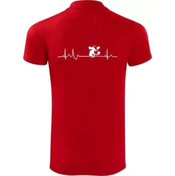 Pánská košile Kráva EKG - Polokošile Victory sportovní (dresovina) - 3XL ( Červená )