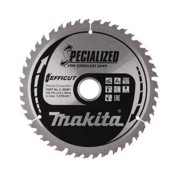 Řezný kotouč Fe Produkt Makita E-06987 kotouč pilový dřevo Efficut 216x2x30mm 45Z = old E-06971